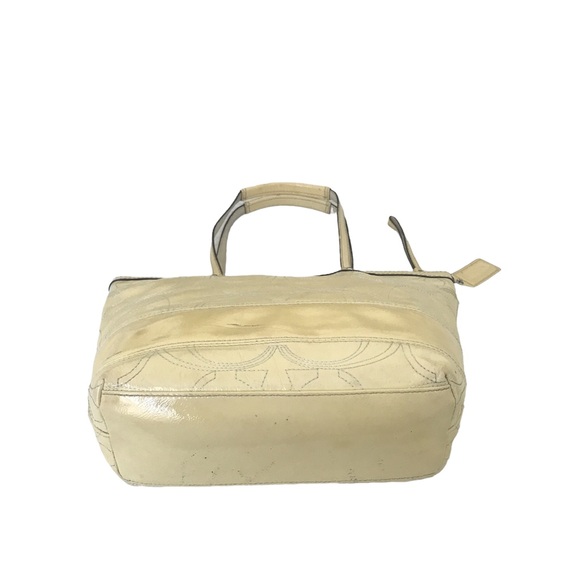 COACH Shoulder Hand Bag Light Yellow Women No. K1120 - F15142 - Picture 5 of 10